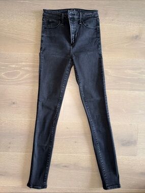 Abercrombie & Fitch High-Rise Black Women's Skinny Jeans size 25L